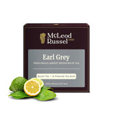 McLeod Russel 1869 Earl Grey Black Tea - 15 Pyramid Tea Bags | Blended With 100% Natural Bergamot Oil - Loose Leaf Black Orthodox | Brewed Hot Or Iced Tea - Low Caffeine